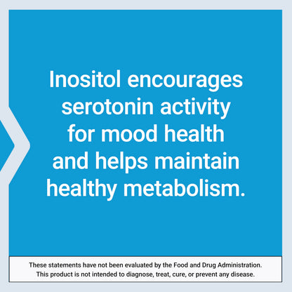 Life Extension Inositol Caps – 1000 mg Myo-Inositol for Mood, Metabolism & Hormone Balance – Gluten-Free, Non-GMO, Vegetarian – 360 Capsules