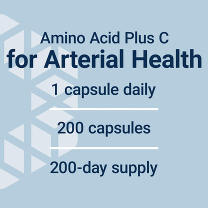 Life Extension L-Arginine Caps 700 mg – Arterial Health & Immune Support, 200 Capsules