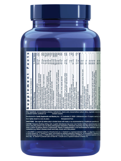 Life Extension Mix Tablets – High-Potency Multi-Nutrient Formula for Whole-Body Health (Gluten-Free, 240 Tablets)