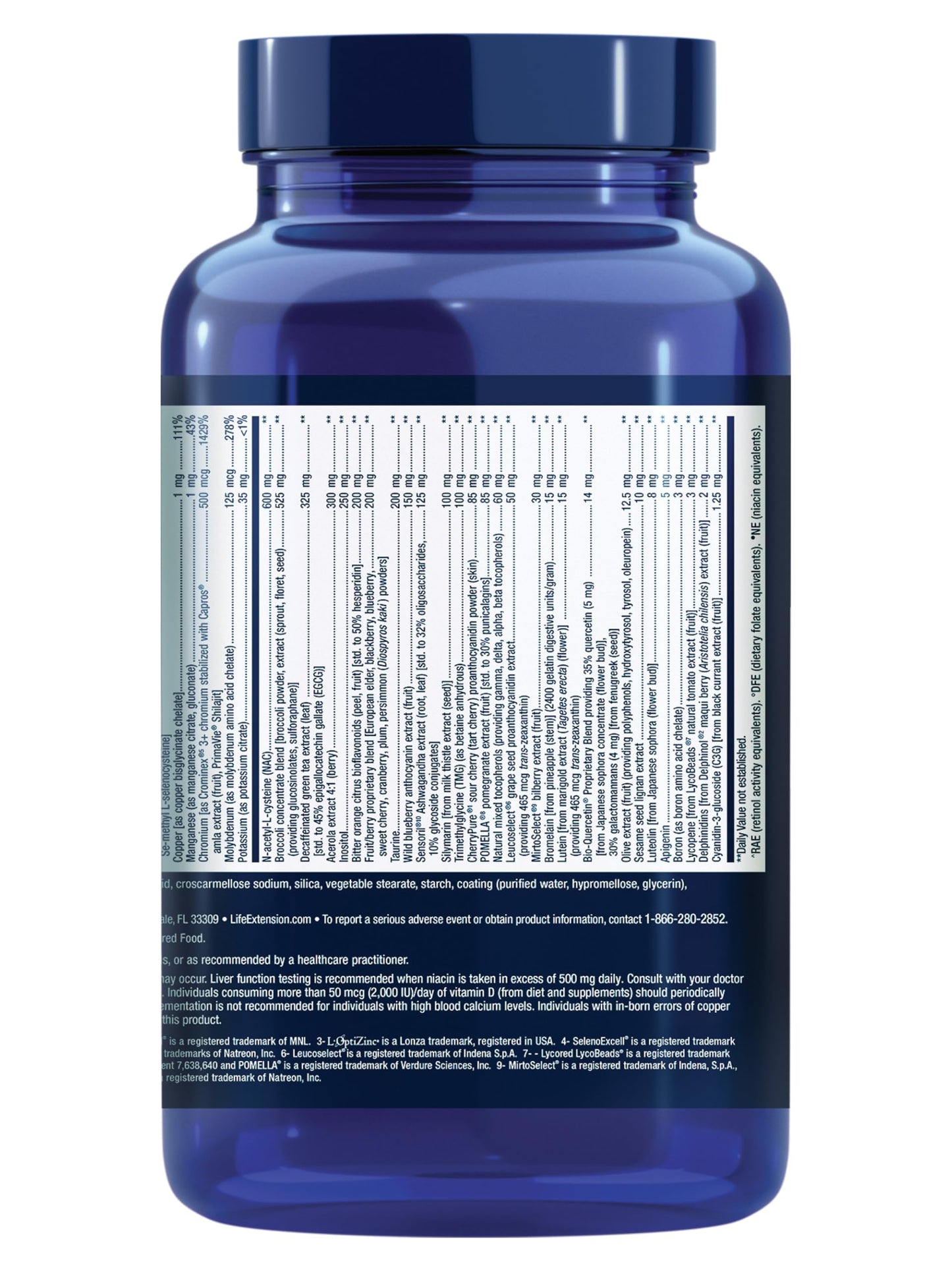 Life Extension Mix Tablets – High-Potency Multi-Nutrient Formula for Whole-Body Health (Gluten-Free, 240 Tablets)