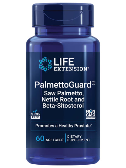 Life Extension PalmettoGuard Saw Palmetto & Nettle Root | Prostate Health
