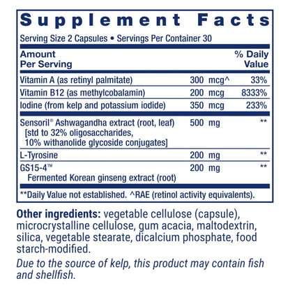 Life Extension Thyroid Support Complex – Thyroid Health Supplement (60 Capsules)