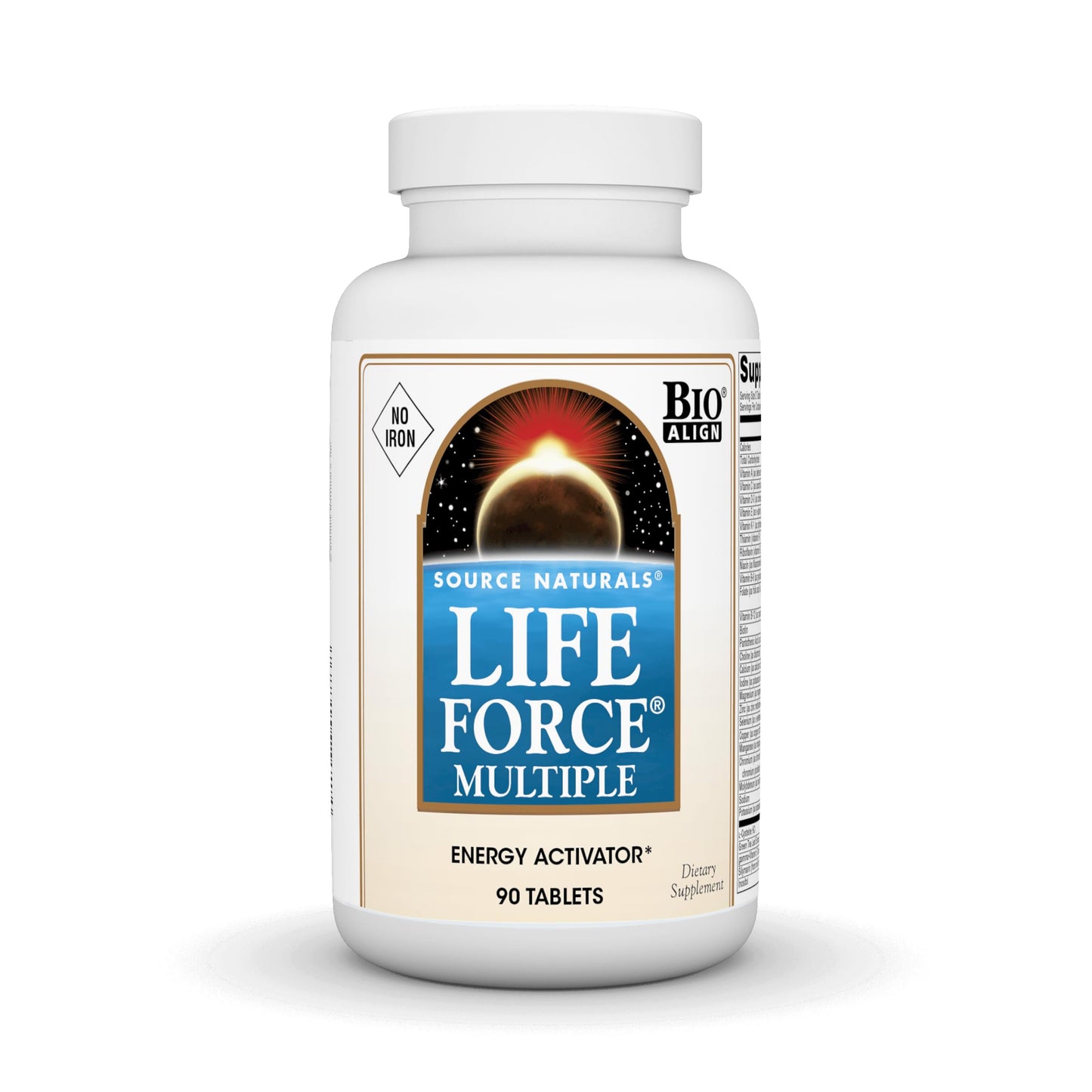 Source Naturals Life Force Multiple No Iron – Energy Activator (90 tablets)