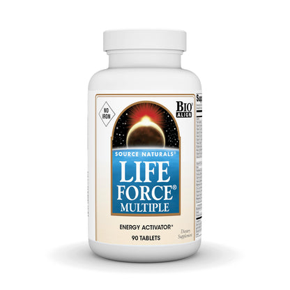 Source Naturals Life Force Multiple No Iron – Energy Activator (90 tablets)