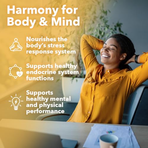 LifeSeasons Adrenal-T – Adrenal Fatigue Support with Ashwagandha Adaptogens | 60 Capsules