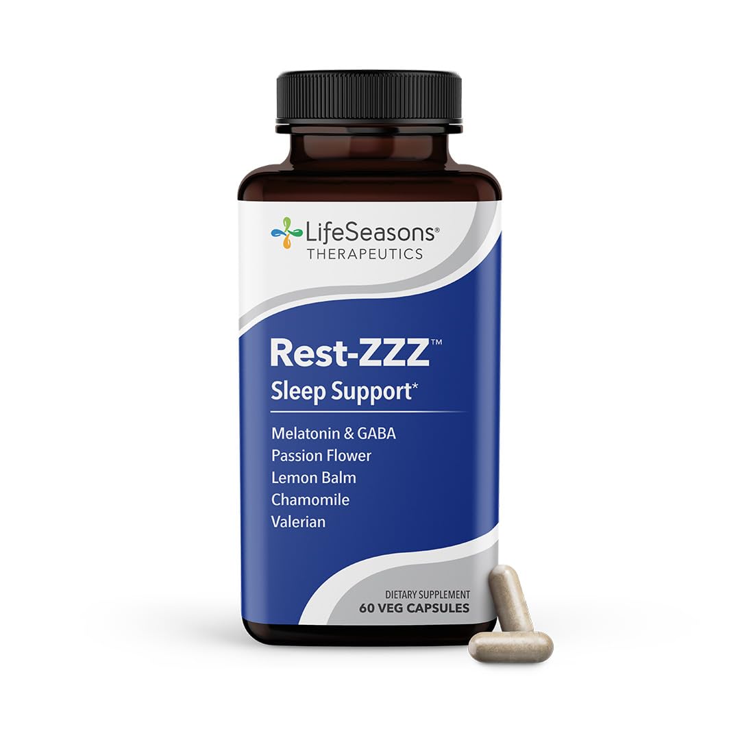 LifeSeasons Rest-ZZZ – Natural Sleep Support (60 Capsules)