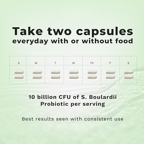 LifeSeasons Essentials S. Boulardii Probiotic – Immune & Digestive Support (60 Capsules)