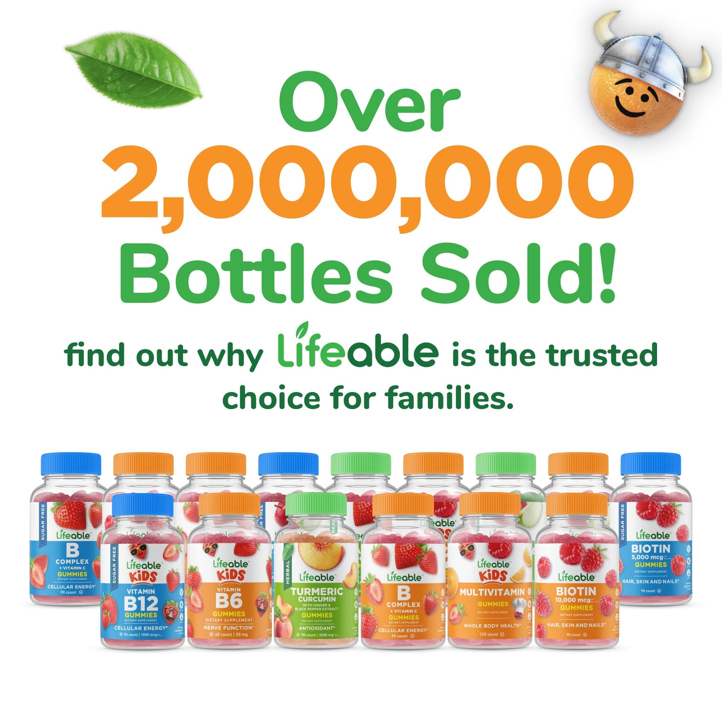 Lifeable Kids Multivitamin Gummies – Immune Support for Kids | 90 Gummies