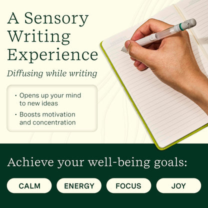 Lifelines Pen Diffuser – Walk in the Woods (1.0 mm Black Ballpoint, Aromatherapy)