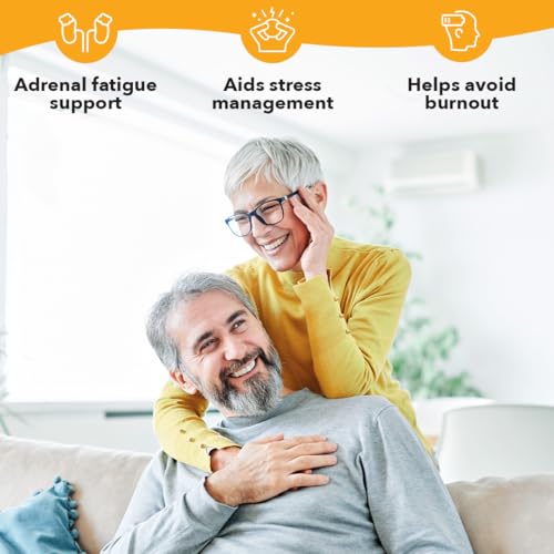 LifeSeasons Adrenal-T – Adrenal Fatigue Support with Ashwagandha Adaptogens | 60 Capsules
