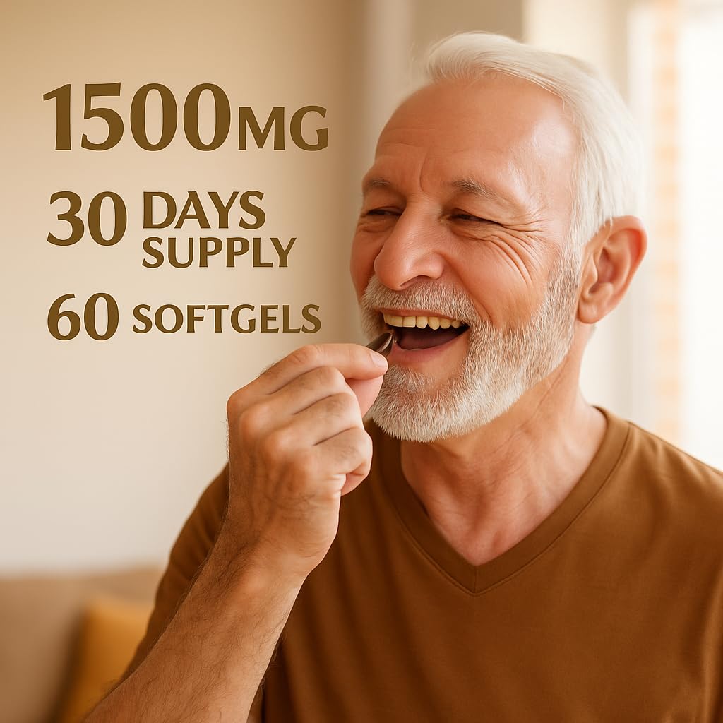 LIGUSTERI 1500 MG Liposomal NAD+ | 98%+ Absorption | NAD+ Supplement for Energy, Aging Defense, Longevity | 60 Softgels