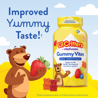 L’il Critters Gummy Vites Kids Multivitamin – Immune Support, 70 Count