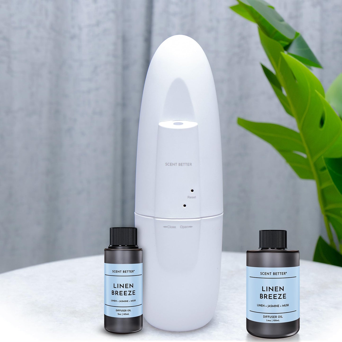 Linen Breeze Aroma Essential Oil Blend – 2 oz (60 mL) for Diffusers & Nebulizers | Scent Better