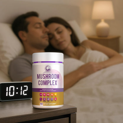 Evening Mushroom Capsules – Relaxation & Sleep (60 Caps)