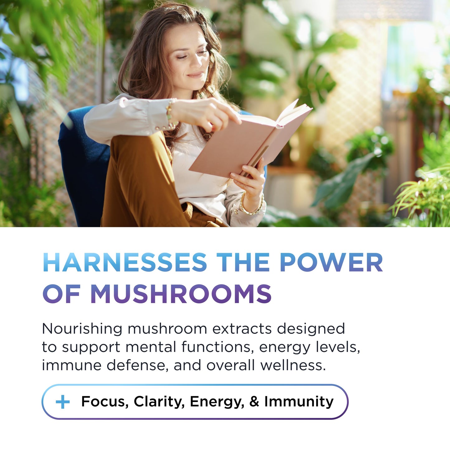 Dr. Emil Nutrition 10 Mushroom Nootropic Supplement – Clarity & Immune Support