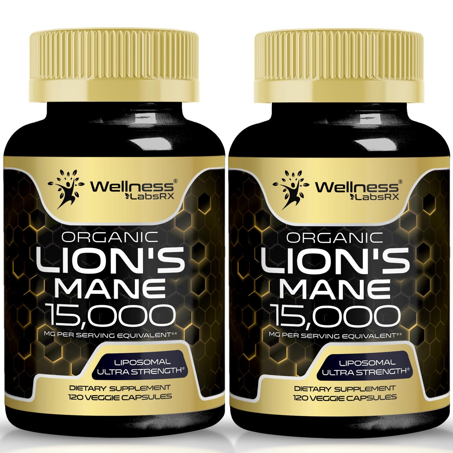 Lion's Mane Mushroom Capsules - 120 Count | Cognitive & Immune Support