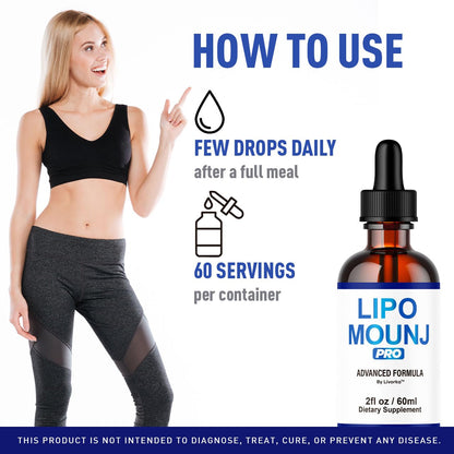 LipoMounj Pro Drops 2-Pack | Premium Liquid Wellness Drops