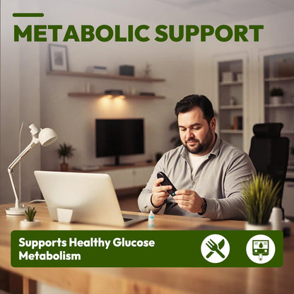 Liposomal GLP-1 Supplement for Metabolic Support - Berberine 600mg + Bergamot & Cinnamon - 180 Capsules (90-Day Supply)