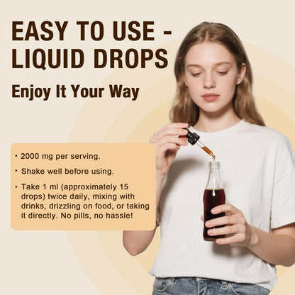 Liposomal Glutathione Liquid 2000MG – Antioxidant Detox, Vegan | 4 FL.OZ