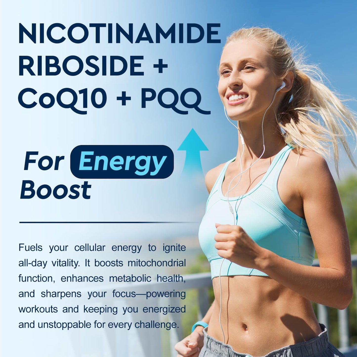 Liposomal NAD+ Liquid – NR, PQQ, Resveratrol, CoQ10 (Strawberry) 2 oz