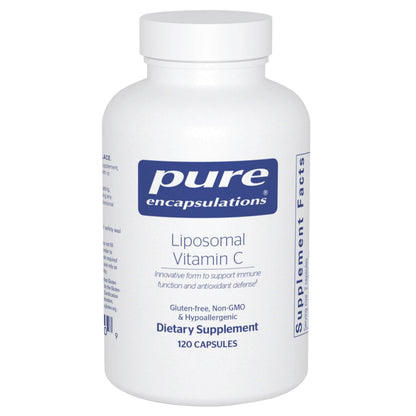Pure Encapsulations Liposomal Vitamin C – Immune Support (120 Capsules)