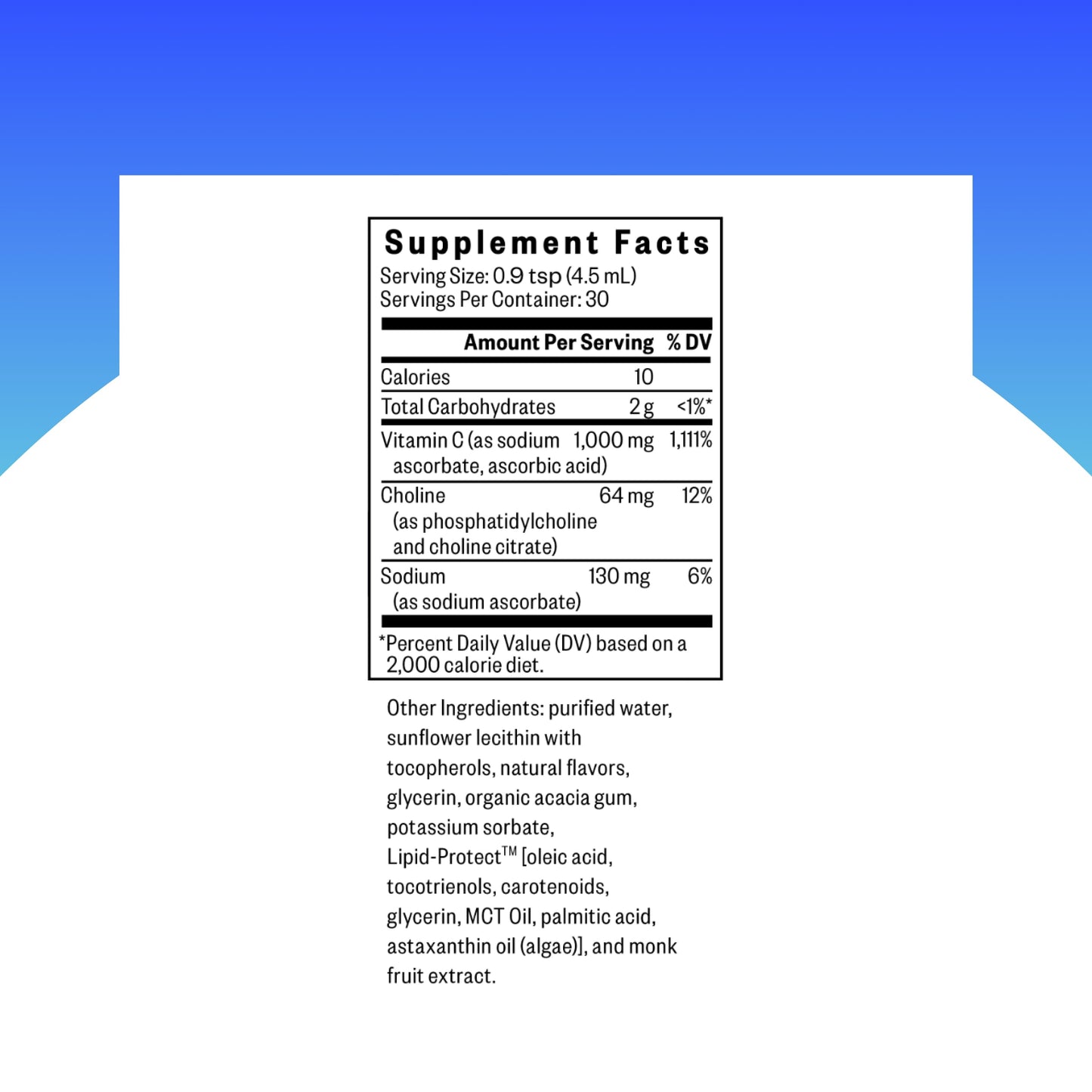 Optimal Liposomal Vitamin C - Lemon Zest | 1,000 mg per Serving | 5 oz