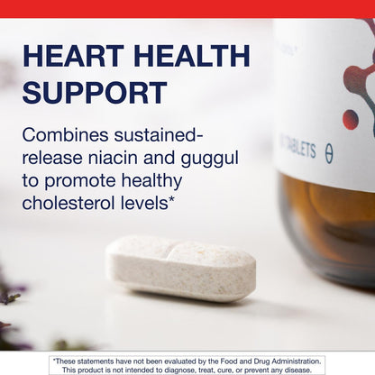Metagenics Lipotain - Non-Flush Niacin & Guggul Extract (60 Tablets) | Supports Healthy Blood Lipids