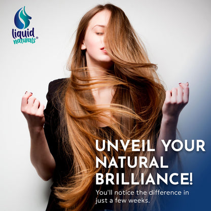 Liquid Collagen & Biotin for Hair, Skin & Nails – Vanilla, 2 Fl Oz