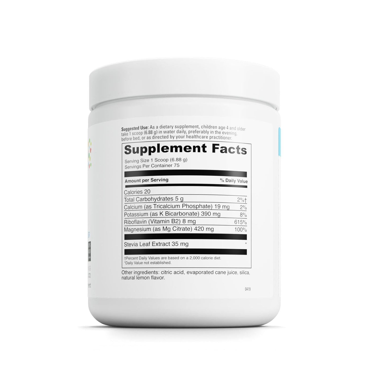 Little DaVinci Fizzy Mag – Magnesium Supplement for Kids | Brain Health, Relaxation & Behavior* | with Calcium, Riboflavin, and More – Lemon Lime 516 g, 75 Servings