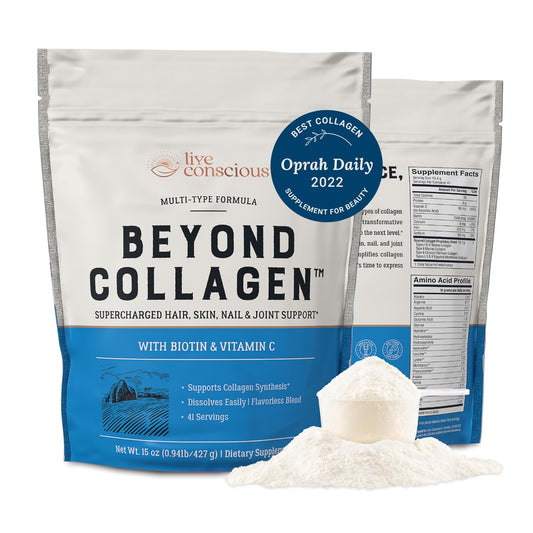 Live Conscious Beyond Collagen Powder – 41 Servings