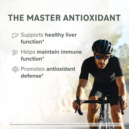 S-Acetyl L-Glutathione Supplement - Vegan Liver Detox & Antioxidant Support | Prominent Nutrition (1 Pack)