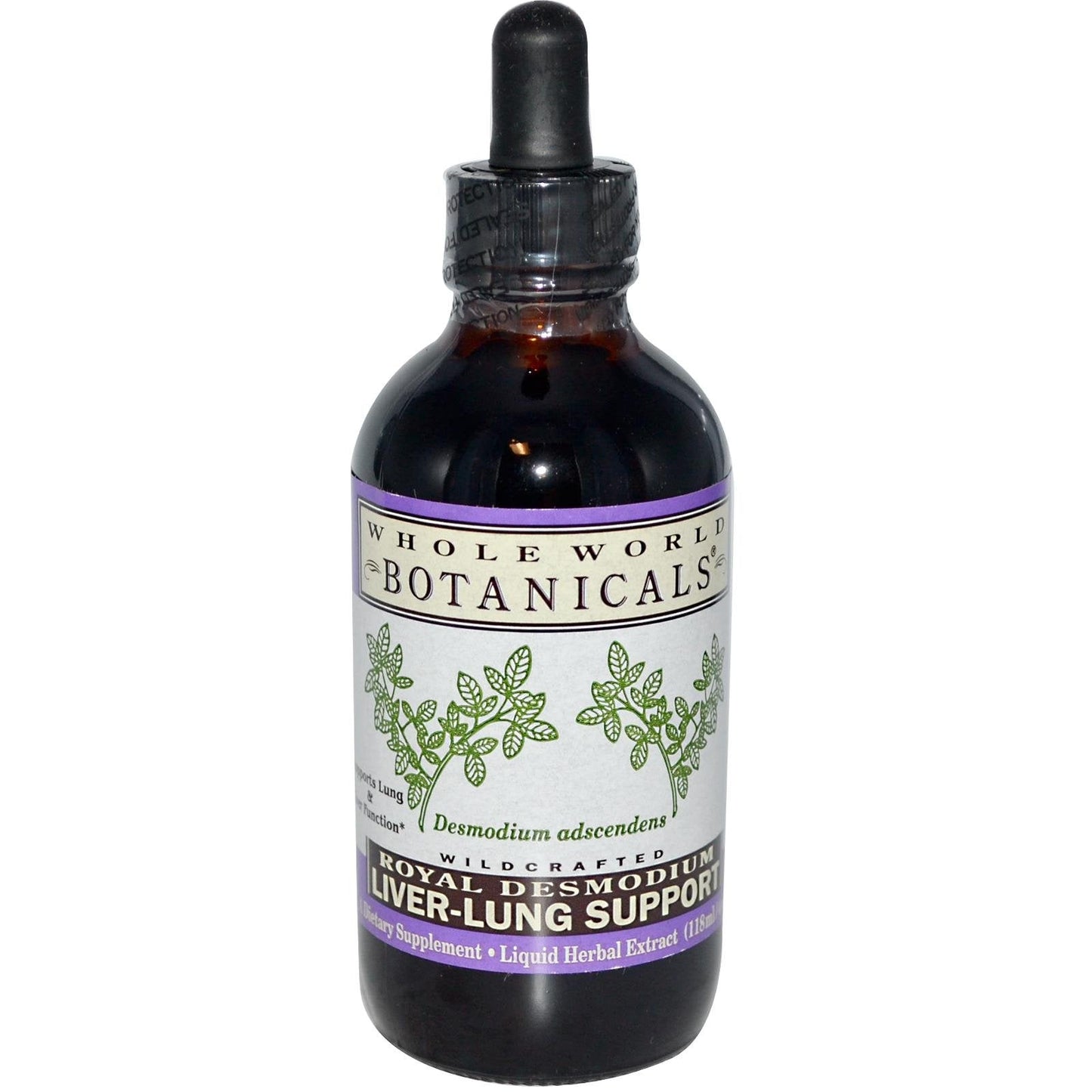 Whole World Botanicals Liver Lung Support Royal Desmodium - 4 oz