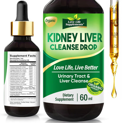 Love Life Liver Support Drops – Detox, Repair & Nourish for Adults
