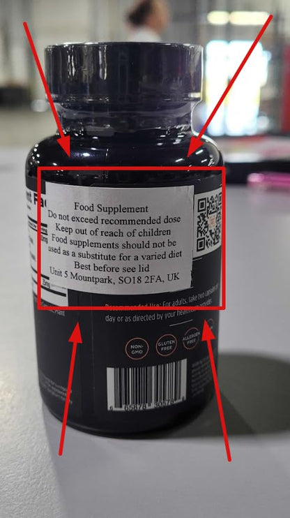Livingood Daily Magnesium Supplement – 7-Form Glycinate-Citrate-Malate, 300mg, 60 Capsules