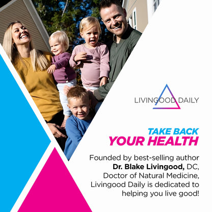 Livingood Daily Plant Collagen + Greens Powder - Chocolate | Vegan 5-in-1 Collagen Support