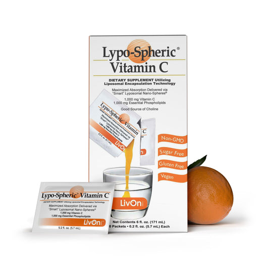 LivOn Lypo-Spheric Vitamin C 1000mg – 30 Packets