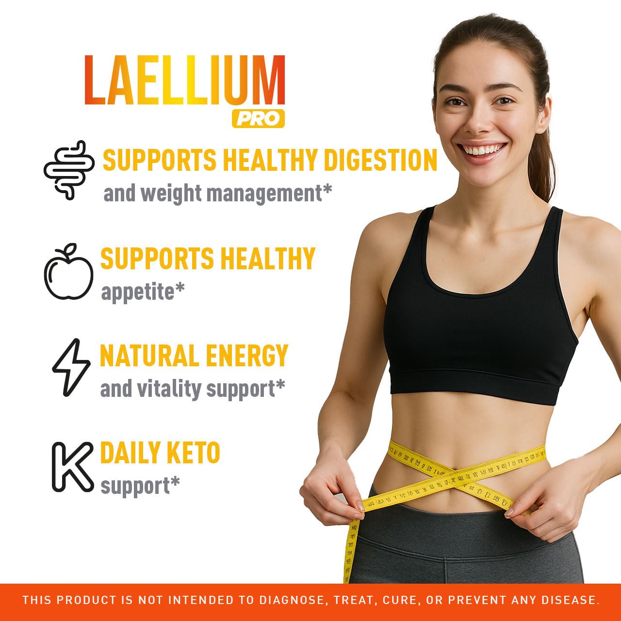 Laellium Pro Pills 5 Pack – All-Natural Daily Formula | LIVORKA Capsules, 300 Capsules