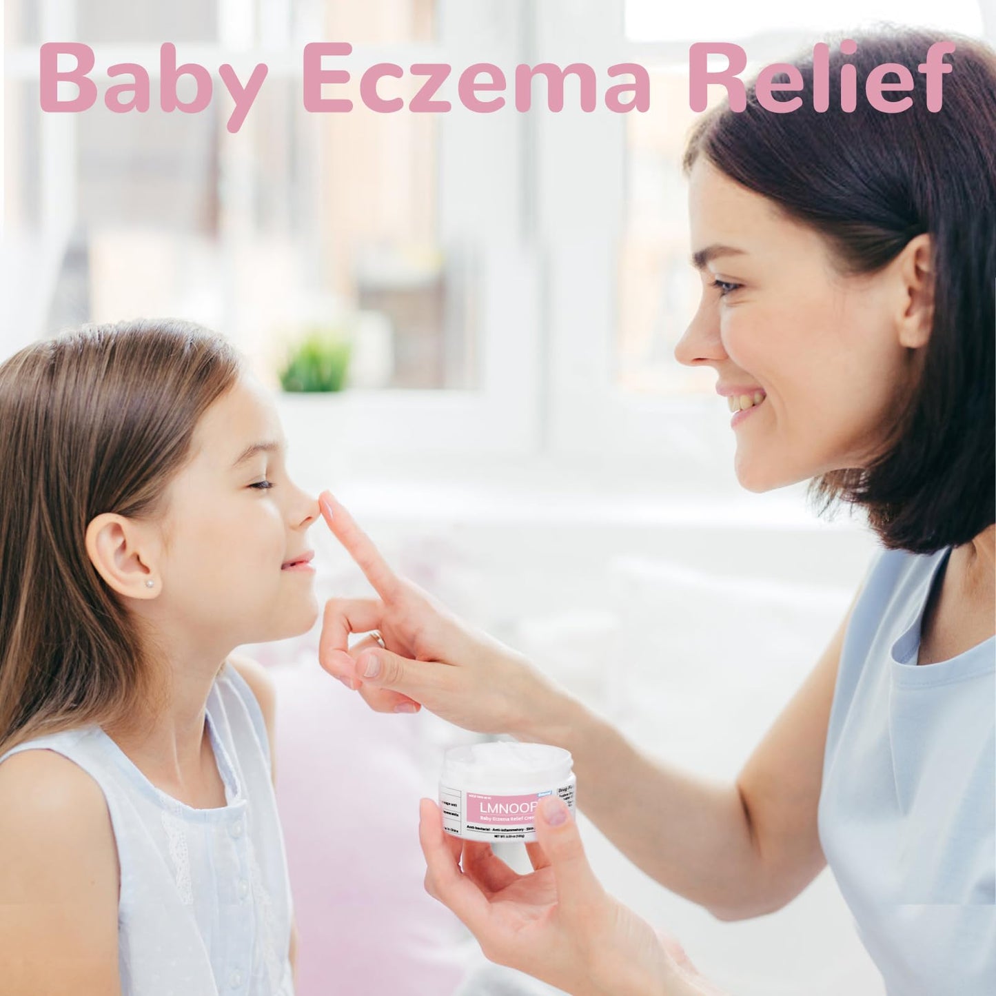 LMNOOP Baby Eczema Relief Cream | All-Natural Herbal Formula 3.53oz