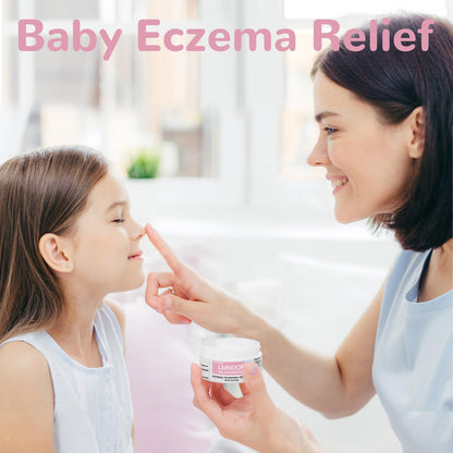 LMNOOP Baby Eczema Relief Cream | All-Natural Herbal Formula 3.53oz