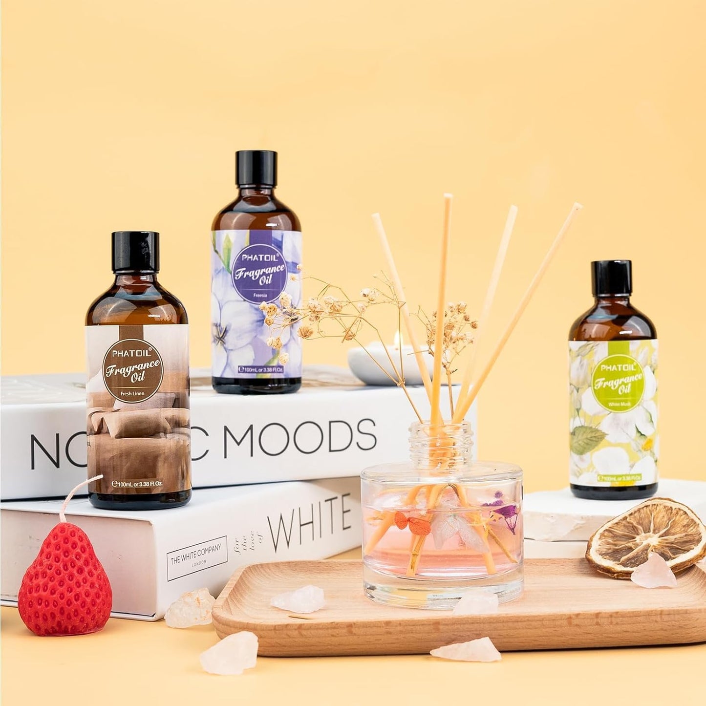 Coconut & Vanilla Fragrance Oil 100ML – PHATOIL Diffuser & DIY Soap/Candle Oil