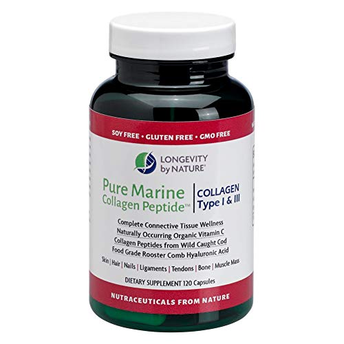Longevity by Nature Marine Collagen Peptides – Skin, Hair & Nails (Type I & III)