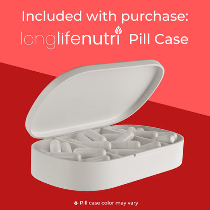 LongLifeNutri Urolithin A+ 1000mg – Advanced Formula, 2-Month Supply, Organic, USA Made