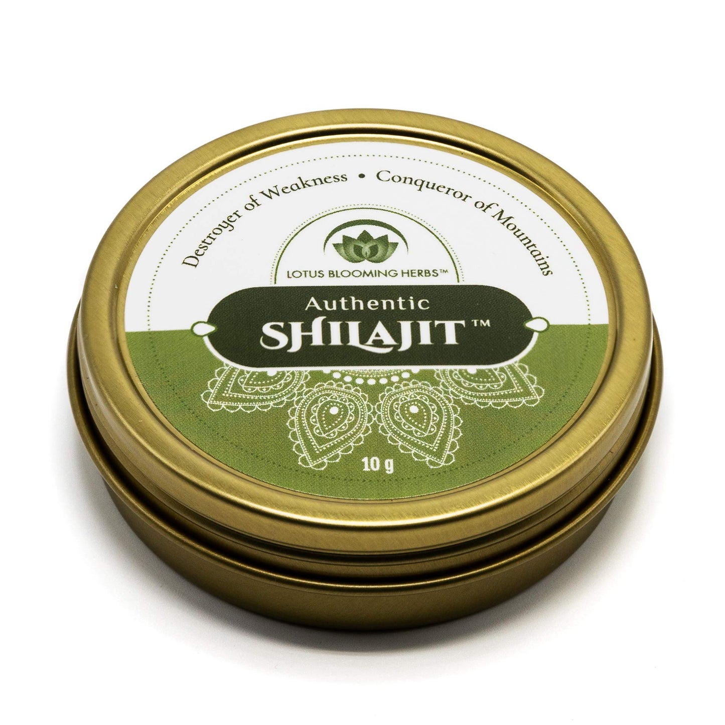 Lotus Blooming Herbs Authentic Shilajit Resin – 100% Pure Gold Grade Himalayan Shilajit, 10g