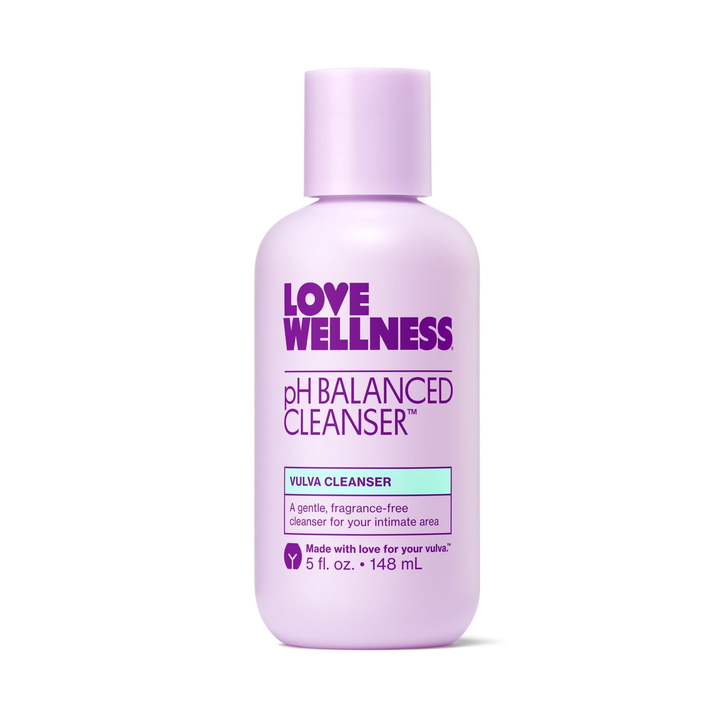 Love Wellness pH Balancing Cleanser | Fragrance-Free Vaginal Wash (5 fl oz)