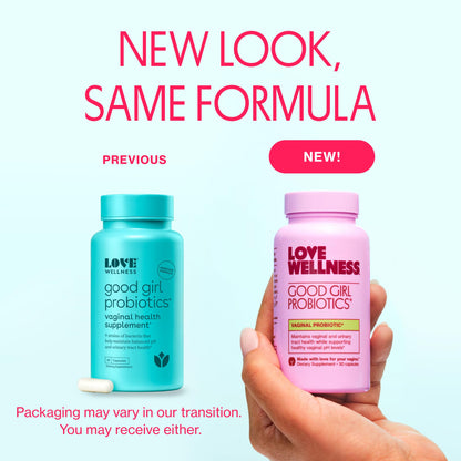Love Wellness Good Girl Probiotics – Vaginal Health & pH Balance
