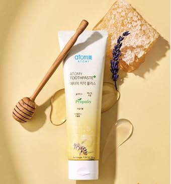 Low Fluoride Toothpaste with Propolis Extract – 50g x 4 Tubes