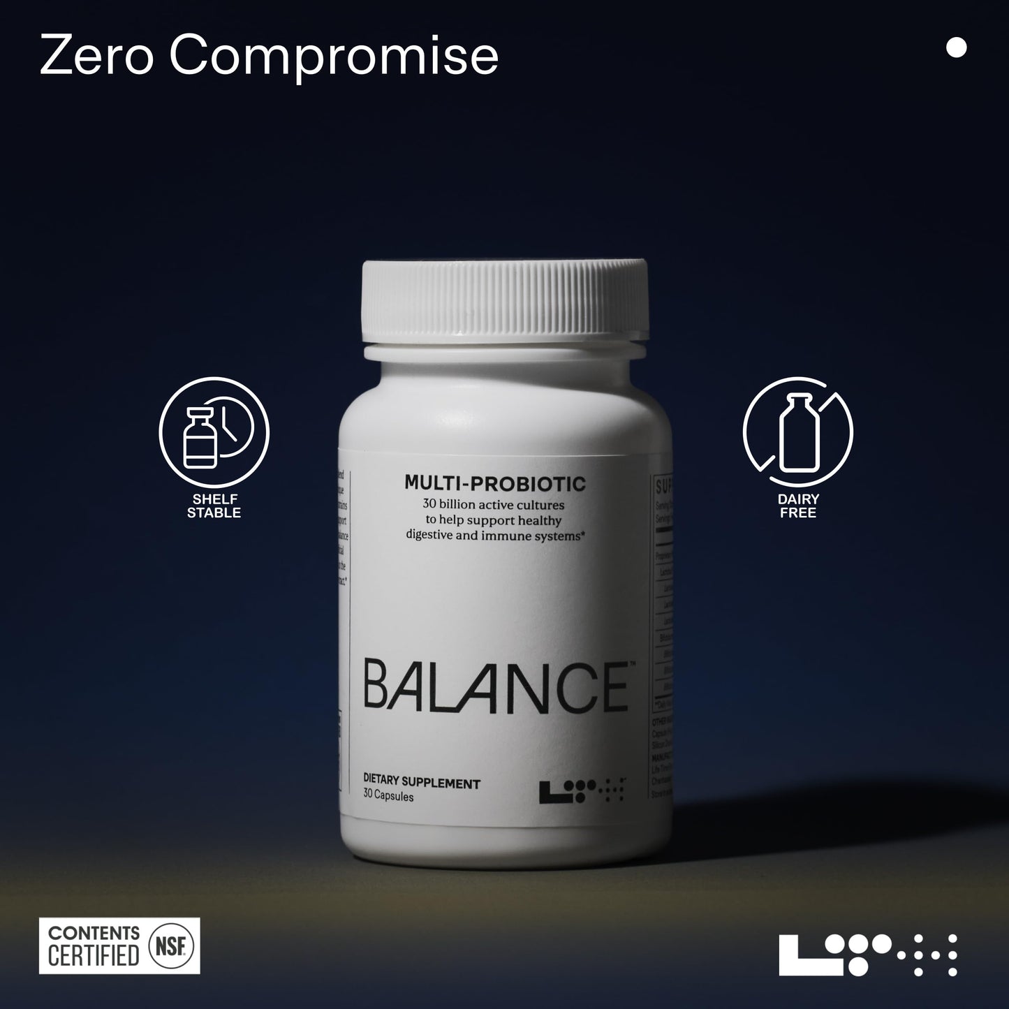 LTH Balance Multi Pro 30B Probiotic – 30B CFUs, Dairy-Free