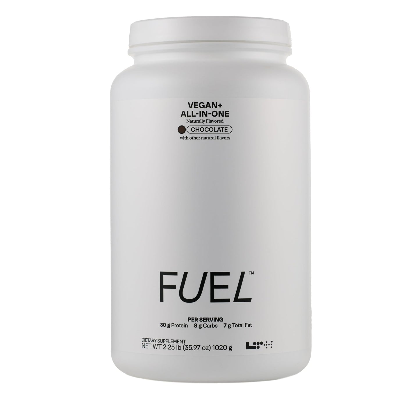 LTH Fuel Vegan & All-in-One - 30g Plant-Based Protein (Chocolate), 20 Servings