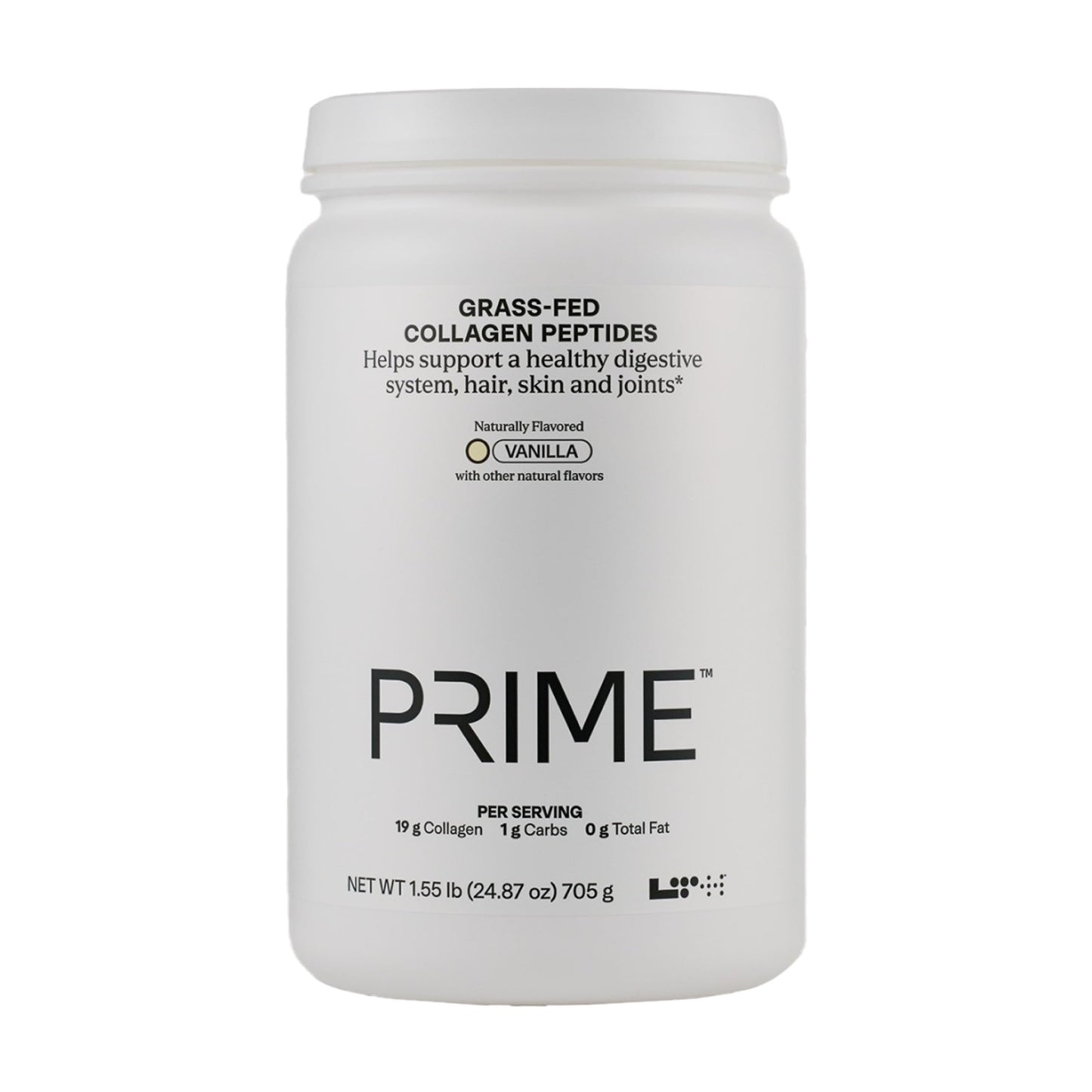LTH Prime Collagen Peptides - Grass-Fed Vanilla, 30 Servings | Supports Joints, Digestive Health, Hair & Skin
