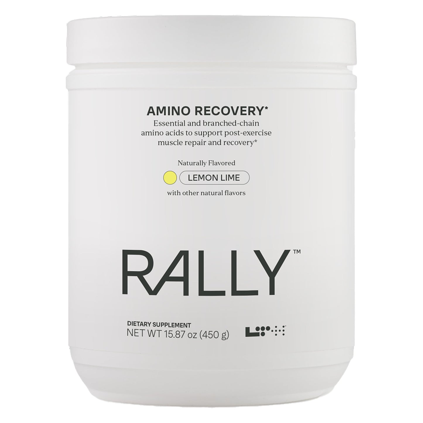 LTH Rally Amino Recovery – BCAA + L-Glutamine Powder (30 Servings) – Lemon Lime
